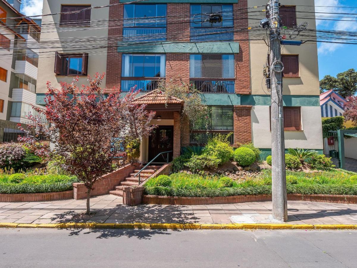 Ferienwohnung Palladio 304 - Gramado 400 Metros Rua Coberta Exterior foto