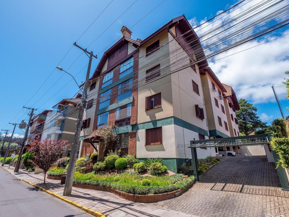 Ferienwohnung Palladio 304 - Gramado 400 Metros Rua Coberta Exterior foto